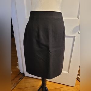 NWOT Giorgio Sant Angelo Collectible Gold Black Wool Skirt